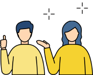 A boy and a girl illustration